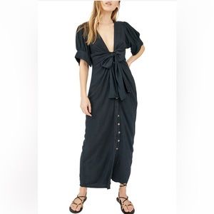 Free People Vintage Summer Midi Dress